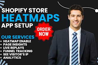 set up shopify heatmaps, lucky orange peek propel mida plerdy retter ptengine