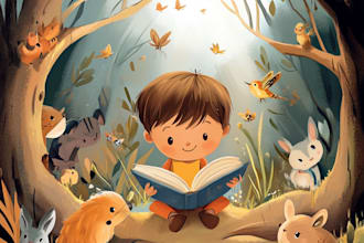 awesome children book illustrations and book