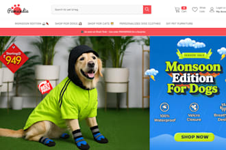 provide pet training pet grooming leads design dog organic food landing page