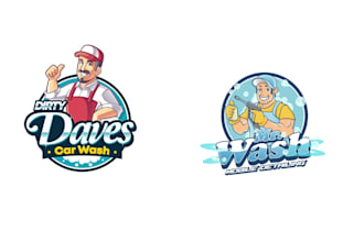 design logo for cleaning and washing service