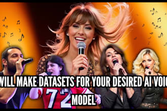 make datasets for your ai voice model