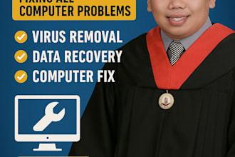 repair, fix windows, mac, laptop, phone and pc optimization remotely