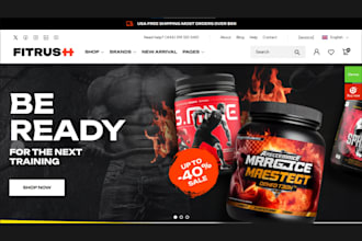 build wordpress peptides, nootropic, sarms, dietary, probiotic, collagen website