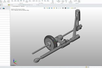 do 3d cad modelling reverse engineering 2d 3d parts in autocad solidworks creo
