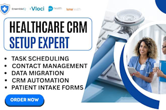 setup healthcare CRM medaptus CRM epic systems CRM healthgrades CRM
