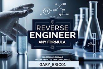 do industrial chemical formulation reverse engineer and formula testing