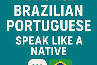 help you practice brazilian portuguese through conversation