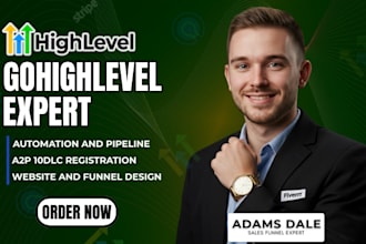 gohighlevel website a2p gohighlevel expert gohighlevel workflow automation ai
