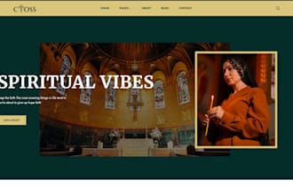design dynamic spiritual website tarot website astrology website psychic website