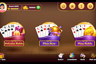 custom poker card game app development trading cards ccg tcg multiplayer UI UX