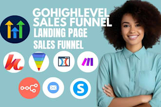 sales funnel clickfunnels gohighlevel landing page kartra kajabi webinar funnel