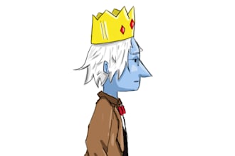 custom character sketch design