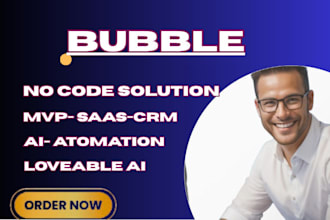 design lovable ai website bubble mvp app lovable ai  bolt as bubble developer