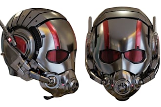 sculpt 3d armor helmet 3d mask 3d cosplay 3d props helmet model for 3d printing