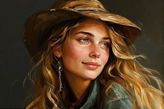 transform your photos into digital oil paintings