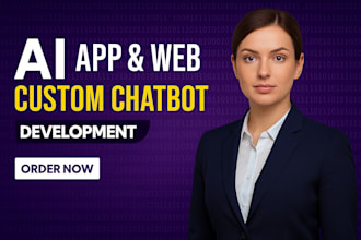 develop chatgpt ai mobile app or ai website, ai saas app ai chatbot, ai software