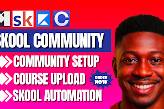 setup skool community circle so mighty network kajabi thinkific skool manager
