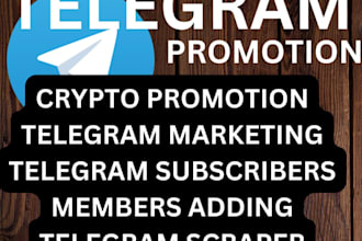 do crypto telegram promotion, x marketing, nft marketing, ico, memecoin