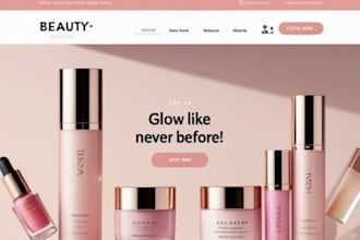 build stunny lip gloss shopify store lipstick store cosmetics website