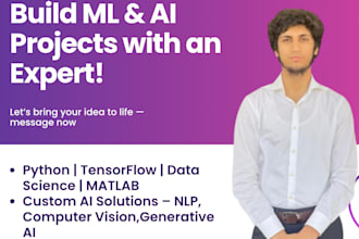 build machine learning and ai projects using deep learning and data science