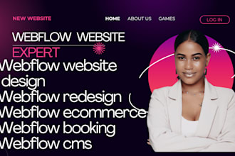 webflow website design ecommerce online store redesign webflow website fix cms