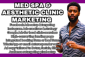 med spa leads botox clinic ads facebook ads for spa aesthetic clinic marketing