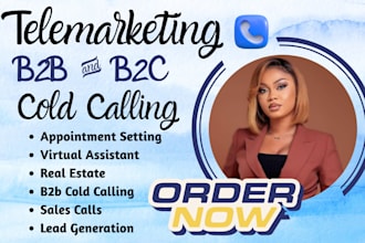do b2b cold calling telemarketing real estate appointment setter lead generation