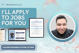 apply to jobs for you with custom resumes and cover letters