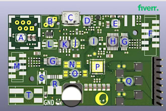pcb design electronics circuit pcb layout schematic in kicad easyeda
