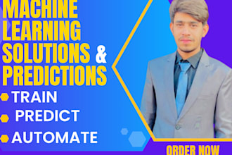 create ml solutions for prediction and classification