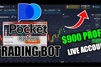 code pocket option automated script, indicator and strategy for options