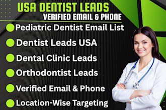 do doctor email list dentist leads physician healthcare email list leads