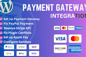 quickly fix paypal, stripe, sqaure, google pay, apple pay payment gateway issue