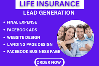 generate life insurance leads final expense leads using facebook ads generation