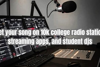 get your song on 10k college radio station streaming apps, and student djs