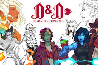 create your dnd character art
