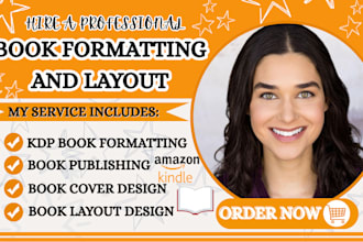 book and ebook for amazon kdp book publishing book formatting and layout design