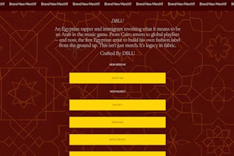write your artist bio, press kit, or brand story