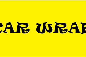 create unique and professional racing car wrap designs