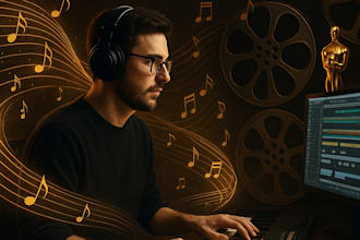 compose award winning custom music  beats for film, games  ads