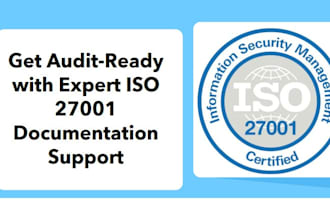 help you with iso 27001 documentation and compliance consulting