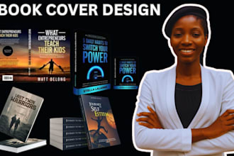 design a non fiction book cover for kindle KDP and amazon KDP book publishing