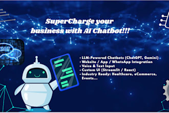 develop ai customer support chatbots for  business