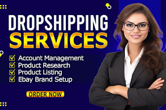 do amazon, walmart, ebay dropshipping, and full store management