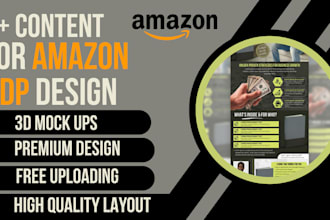 design captivating amazon a plus content,KDP a plus content, ebc design for you
