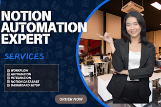 be notion expert for workspace setup notion dashboard notion template automation