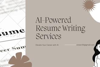 craft your fresher resume using ai optimization