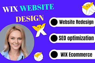 design wix website redesign SEO optimize your ecommerce wix website