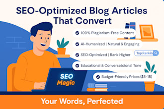 deliver ai written blog articles refined for human readability and SEO