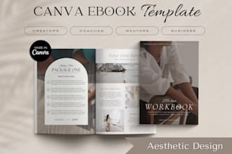 design canva ebook workbook worksheet digital mindfulness journal prayer ebook